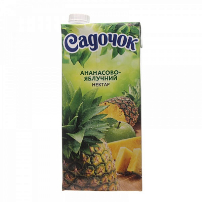 Нектар Садочок Ананасово-яблучний 0,95л