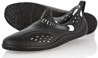 Тапочки для басейну Speedo 8-056710299_(0299) чор/біл_6,UK р. 6 чорний