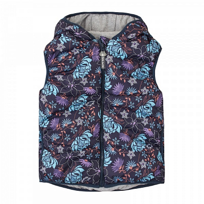 Жилет дитячий для дівчаток Соня р.128 синій Ш254