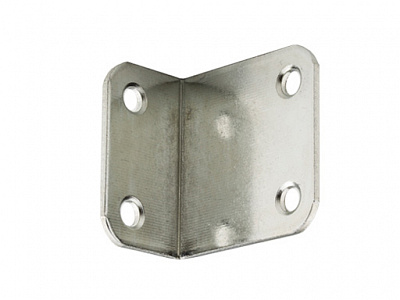 Кутник монтажний металевий 35х20 мм упаковка 10 шт. DC