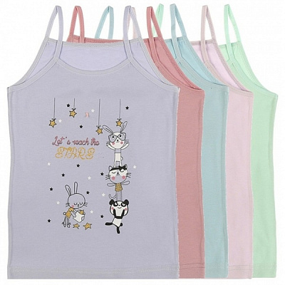 Майка детская для девочекдетские Donella 4371TY р.134-140 в ассортименте 