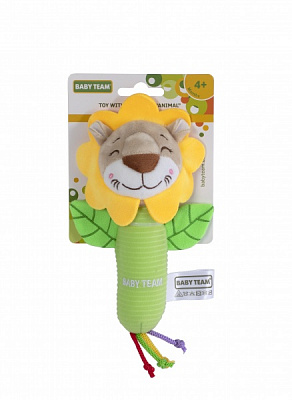 Іграшка Baby Team з пищалкою Тваринки в асортименті 8507