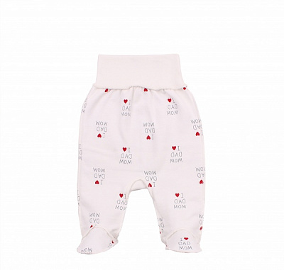 Повзунки ясельні Фламінго р.56 молочний 680-008