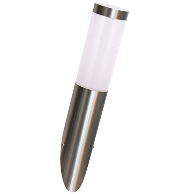 Светильник уличный настенный Polux Livia E27 IP44 хром 