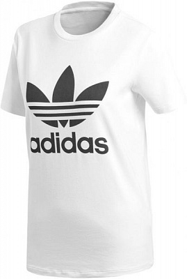Футболка Adidas TREFOIL TEE CV9889 36 белый