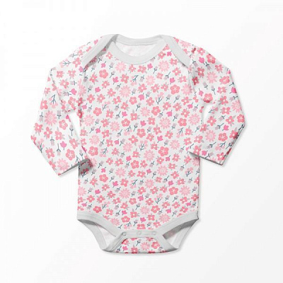 Боди детское ТМ Софія Flowers р.68 розовый 131268 