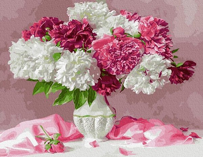 Картина по номерам Яркий букет BookOpt 