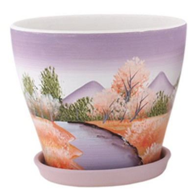 Горщик квітковий Континент JJ81037-M 13.5х13.5х11.5 см