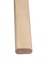 Рейка Woodprofile трапиковая липа 35x12.5x1000 мм в/с