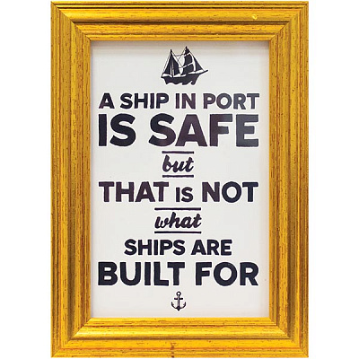 Фоторамка Foil 10x15 см золота