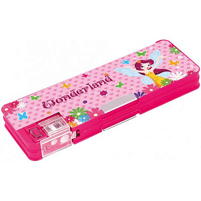 Пенал школьный с точилкой Wonderland 7012 CF85571 Cool For School розовый