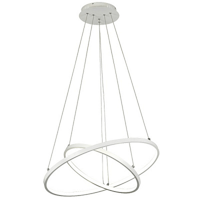 Люстра світлодіодна Victoria Lighting з пультом д/к 80 Вт білий Hongkong/SP2 white