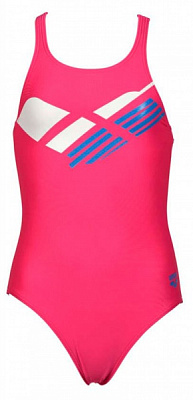 Купальник Arena SWIMSUIT V BACK LOGO 005330-980 р.8 розовый