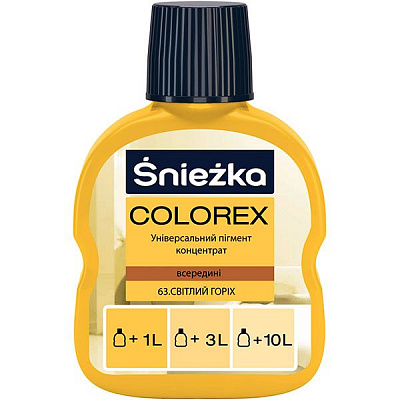 Пігмент Sniezka Colorex горіх світлий 100 мл
