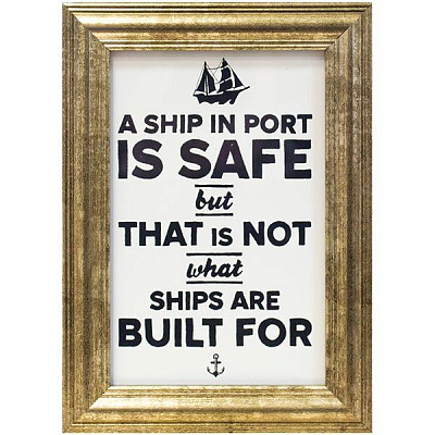 Фоторамка Foil 13x18 см бронзовая