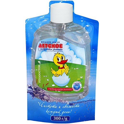 Жидкое мыло Фитодоктор Детское с экстрактом ромашки дой-пак 300 мл