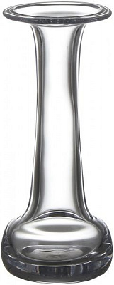 Ваза стеклянная прозрачная 5,5х13,5 см