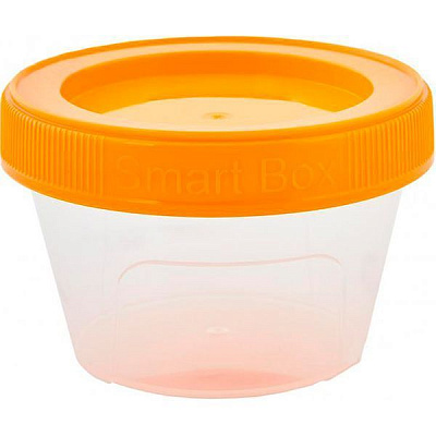 Контейнер пластиковая Алеана 124083 «Smart Box» 0,2 л светло-оранжевый