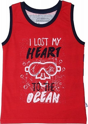 Майка Фламинго р.110 красный 908-421 