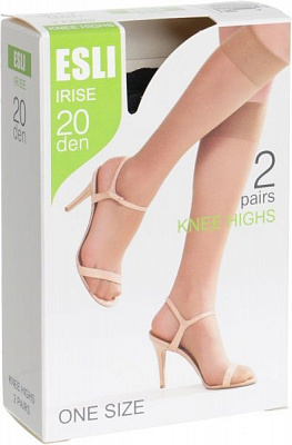 Гольфы ESLI IRISE 20 den nero р. 23-25