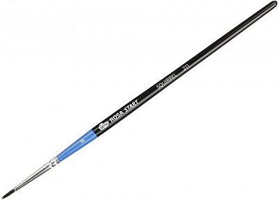 Кисть Белка круглая, 211 № 0 Rosa Start 