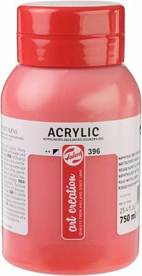 Краска акриловая (396) Нафталовый красный средний 750 мл Talens Art Creation Royal Talens