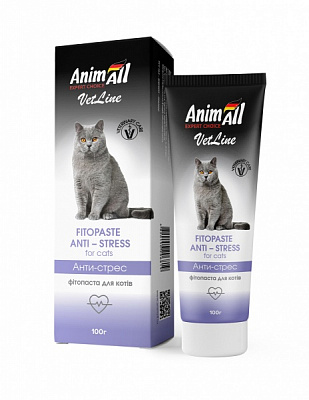 Фітопаста Animall Vetline Анти-стрес для котів 100 г 150699