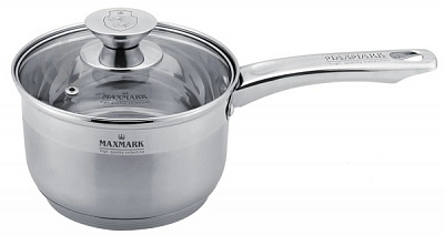 Ківш з кришкою Maxmark 1,5 л 16 см MK-S3701