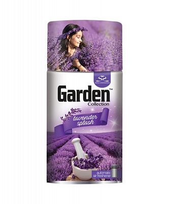 Змінний балон для автоматичного освіжувача повітря Garden Lavender Splash 260 мл 213 г