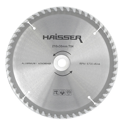 Пильный диск Haisser 210x30 Z54 131908