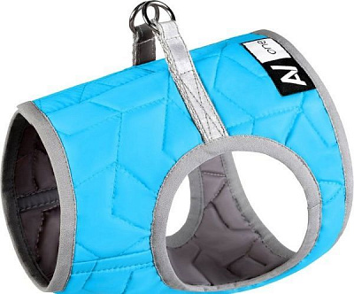 Шлея Airy Vest ONE мягкая XS4 голубая
