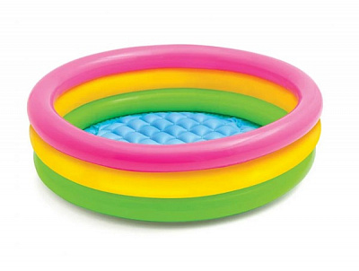 Бассейн надувной Intex Красочный 86х25 см 58924