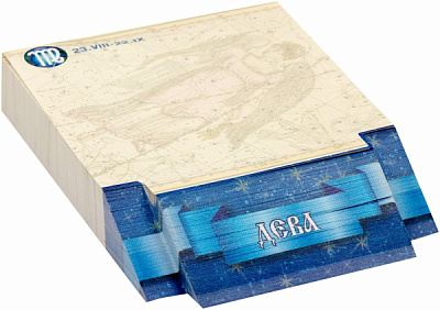 3D-блок для нотаток Знаки зодіаку Діва