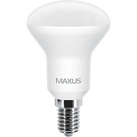 Лампа светодиодная Maxus 5 Вт R50 матовая E14 220 В 3000 К 1-LED-553 