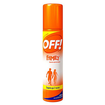 Аерозоль-репелент OFF! Family 100 мл
