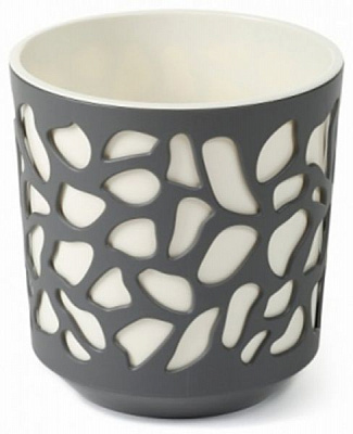 Горщик Lamela Дует 140 круглий кремовий