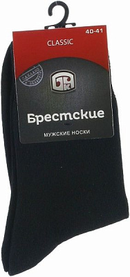 Шкарпетки БЧК чоловічі CLASSIC р. 25 чорний