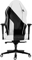 Кресло GT Racer X-3102 Wave Black/White черно-белый 
