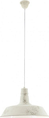 Підвіс Eglo Somerton 49398 1x60 Вт E27 античний білий