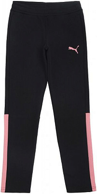 Брюки Puma Girls Pants FL 58489601 р. 116 черный