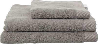 Рушник 50x90 см світло-сірий Arrows