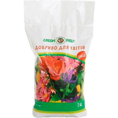 Удобрение универсальное для цветов Green Field 1 кг