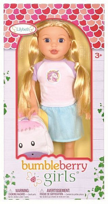 Кукла Lotus Onda Bumbleberry girls 38 см с рюкзачком-однорожком (15009)