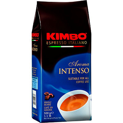 Кава в зернах Kimbo Aroma Intenso 1 кг 8002200109080