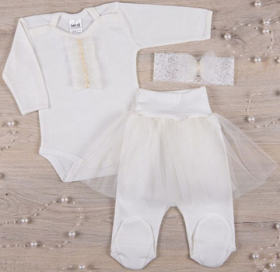 Комплект для новонароджених Betis Дівчинка молочний р.50 27081351