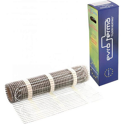 Нагрівальний мат Evro-Termo 900 Вт, 6 кв. м.