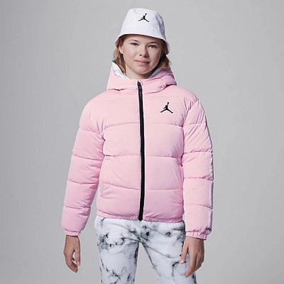 Пуховик Nike JDG BOXY FIT PUFFER 45C483-A0W р.M рожевий