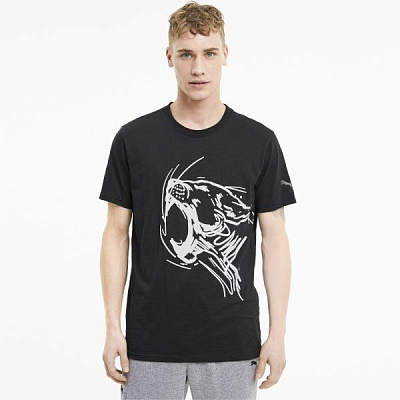 Футболка Puma Performance Graphic SS Tee 51944901 2XL чорний