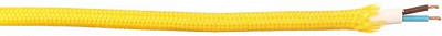 Кабель силовий багатожильний Ретро-П ПВС 47595 жовтий 2х0,5 мідь