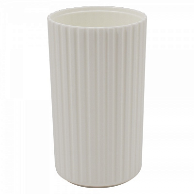 Стакан для зубних щіток Arino Grezzo білий 64274